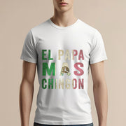 El Papá Más Chingón T-Shirt – Funny Spanish Graphic Tee for Mexican Dads on Father’s Day