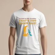 I’m Tired of This Grandpa T-Shirt – Vintage Meme-Inspired Tee with Funny Quote for Movie Fans & Nostalgic Adults